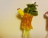 お弁当に♪　ちくわ＆かいわれ作り方3写真