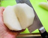 *我が家流・梨の切り方*作り方5写真
