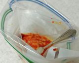 冷凍保存♪鶏肉のハリッサ入りケチャマヨ焼作り方1写真