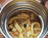【スープ食】サバ缶うどん作り方4写真