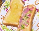 ベーコンとマヨネーズのトースト作り方10写真