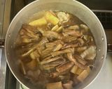 超簡単☆旨味堪能！田舎風の芋がらの煮物♫作り方6写真