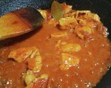 粉から作るインデイアンチキンカレー作り方5写真