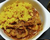 粉から作るインデイアンチキンカレー作り方7写真