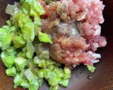 ゴーヤ水餃子　エスニック醤油スープ作り方1写真