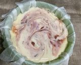 レンジでチーズケーキ（イチゴソース）作り方7写真