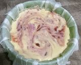 レンジでチーズケーキ（イチゴソース）作り方8写真