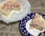 レンジでチーズケーキ（イチゴソース）作り方12写真