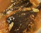 醤油麹でカレイの煮付け作り方2写真