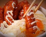 ☆ガリバタ☆ウインナー目玉焼き丼作り方12写真