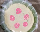 レンジでチーズケーキ（イチゴソース）作り方6写真