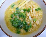 ふんわり卵と納豆のそぼろ丼作り方1写真