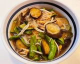 秋茄子のあんかけラーメンを中華三昧で作り方15写真