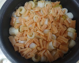 干貝柱と白ネギの炊き込みご飯作り方5写真