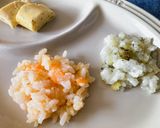 95℃ 離乳食 野菜のおかゆ2種作り方22写真