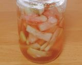 すいかを食べた後に☆すいかの皮の甘酢漬け作り方2写真