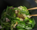 常備おかず☆豚肉とネギのぬた風炒め煮作り方3写真