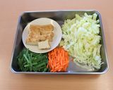 ＜健康レシピ＞厚揚げと温野菜のガドガド作り方1写真