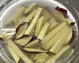 レンジで簡単！サツマイモとごぼうの和え物作り方2写真
