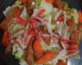 トップ10♡‪レンチン白菜と平天の煮浸し作り方1写真