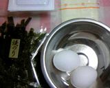 チーズ入り　納豆オムレツ♪作り方1写真