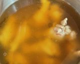 手羽元とおネギの中華スープ作り方8写真