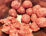 簡単肉団子の甘酢♡作り方1写真
