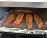 簡単！鮭のごまみそ焼き作り方3写真