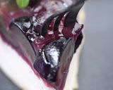 葡萄のレアチーズケーキ*ハロウィンにも♡作り方47写真
