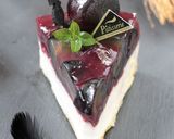 葡萄のレアチーズケーキ*ハロウィンにも♡作り方44写真