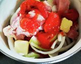 水要らずな簡単!鶏肉とトマトのシチュー作り方5写真