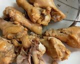 手羽元とおネギの中華スープ作り方10写真
