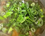 手羽元とおネギの中華スープ作り方15写真