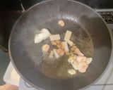 レモンのシーフードスープパスタ作り方2写真
