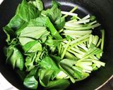 いつも、ほうれん草に負ける小松菜が旨し作り方3写真