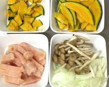 かぼちゃのお豆腐ヘルシーグラタン作り方1写真