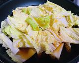 【すき煮】フライパンごと・ド〜ン作り方5写真