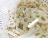 れんこんと、豚肉のオイスター炒め作り方2写真