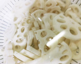 れんこんと、豚肉のオイスター炒め作り方2写真