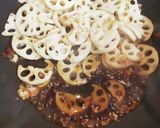 れんこんと、豚肉のオイスター炒め作り方5写真