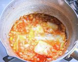 豆富の玉子とじ作り方5写真