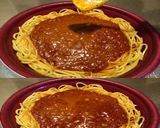 美味ドレの蜂蜜マーマレードでミートパスタ作り方1写真