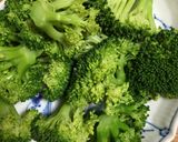 いかそうめんとブロッコリーオイスター炒め作り方1写真
