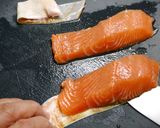 簡単！銀鮭の甘煮作り方1写真