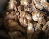 鶏手羽元に黒酢を入れて煮てみた、おいしい作り方4写真
