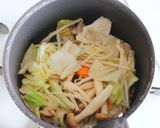 野菜たっぷり！豆乳汁ビーフン作り方5写真