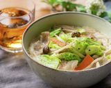 野菜たっぷり！豆乳汁ビーフン作り方8写真