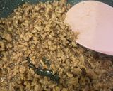 角煮、チャーシューのタレでそぼろ丼作り方3写真