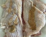 マカパウダーで下味した照り焼きチキン作り方3写真