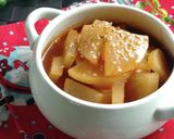 レンジで簡単☆5分で作れるヤンニョム大根作り方4写真